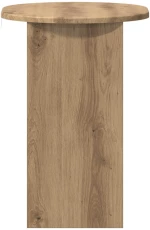 vidaXL Τραπεζάκι Πλευράς Artisan Δρυς 50 x 39,5 x 55 εκ