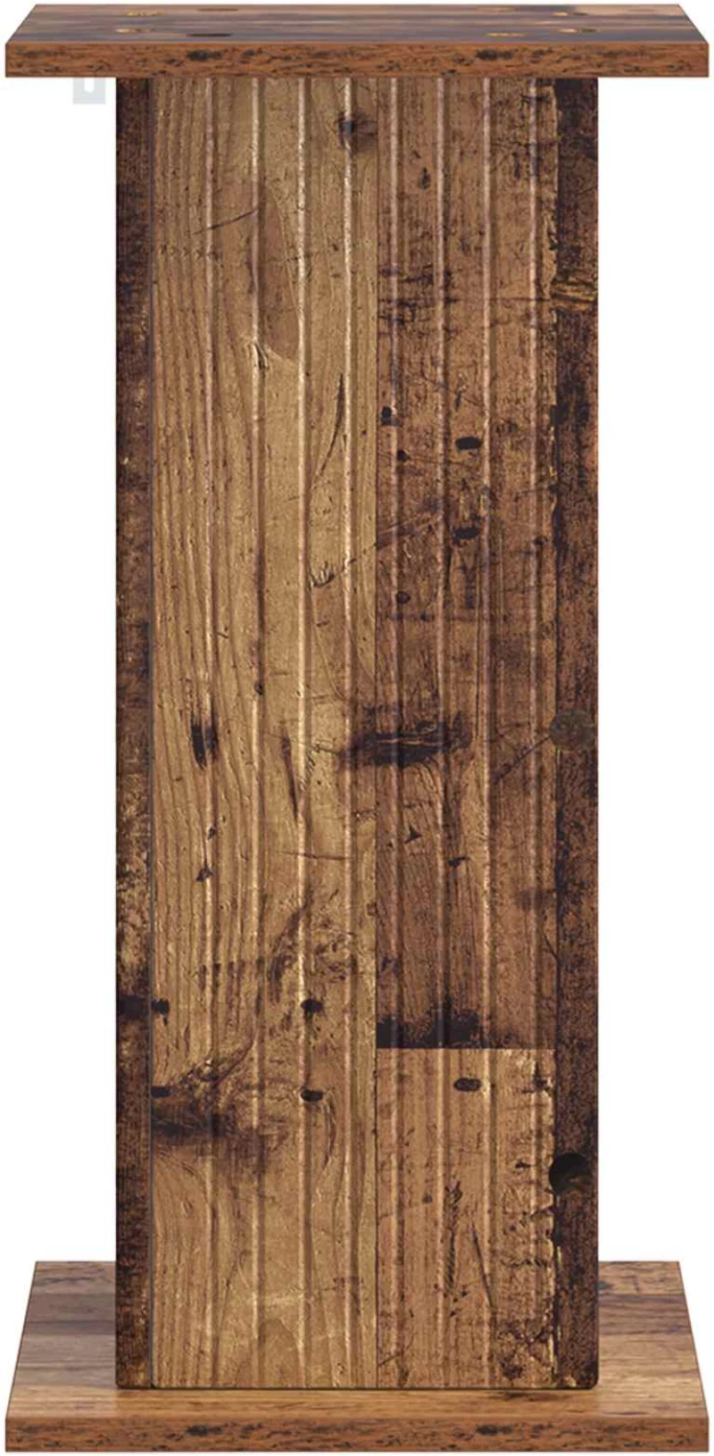 vidaXL Βάση φυτών Παλαιωμένο ξύλο 30,5 x 30 x 60,5 εκ