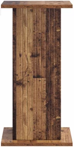 vidaXL Βάση φυτών Παλαιωμένο ξύλο 30,5 x 30 x 60,5 εκ