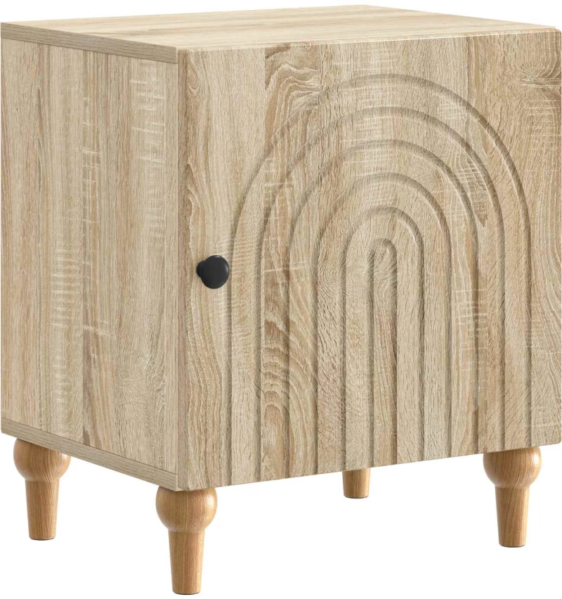 vidaXL Κομοδίνο Sonoma Δρυς 43 x 34,5 x 50 εκ Επεξεργασμένο Ξύλο