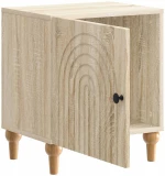 vidaXL Κομοδίνο Sonoma Δρυς 43 x 34,5 x 50 εκ Επεξεργασμένο Ξύλο