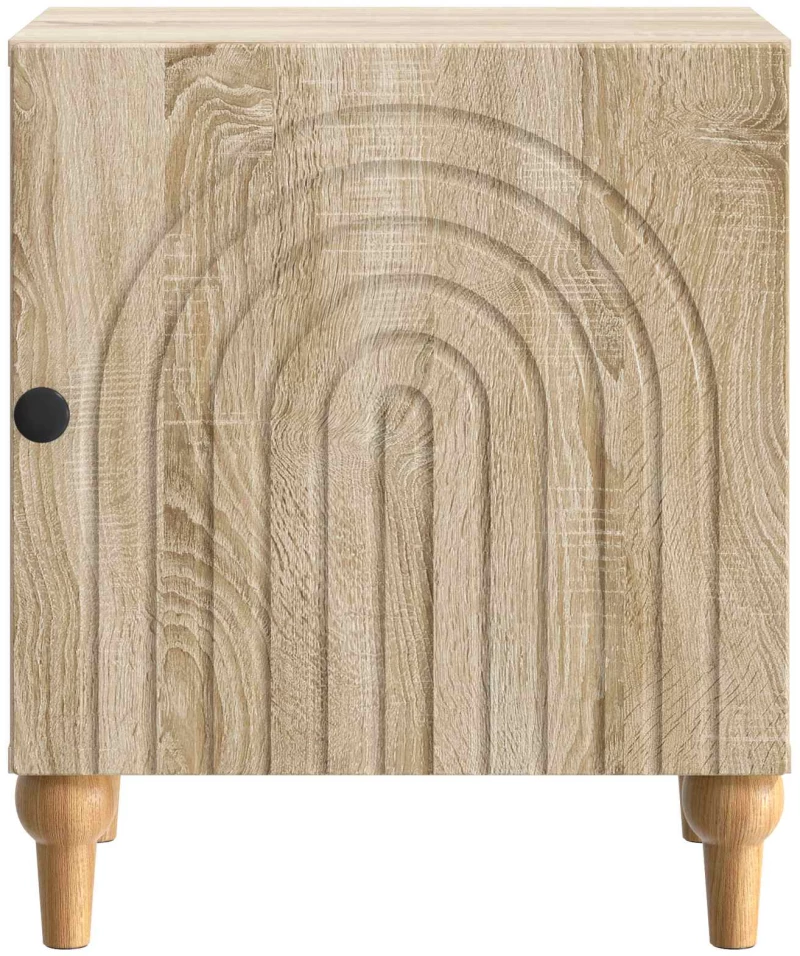 vidaXL Κομοδίνο Sonoma Δρυς 43 x 34,5 x 50 εκ Επεξεργασμένο Ξύλο