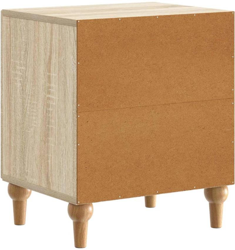vidaXL Κομοδίνο Sonoma Δρυς 43 x 34,5 x 50 εκ Επεξεργασμένο Ξύλο