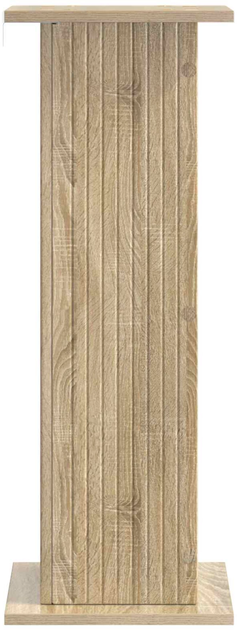 vidaXL Βάση φυτών Sonoma Δρυς 30,5 x 30 x 80,5 εκ Επεξεργασμένο Ξύλο