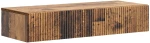 vidaXL Τραπεζάκι Τοίχου Παλαιωμένο ξύλο 87,5 x 34,5 x 17 εκ.