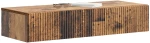 vidaXL Τραπεζάκι Τοίχου Παλαιωμένο ξύλο 87,5 x 34,5 x 17 εκ.