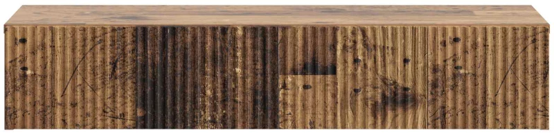 vidaXL Τραπεζάκι Τοίχου Παλαιωμένο ξύλο 87,5 x 34,5 x 17 εκ.