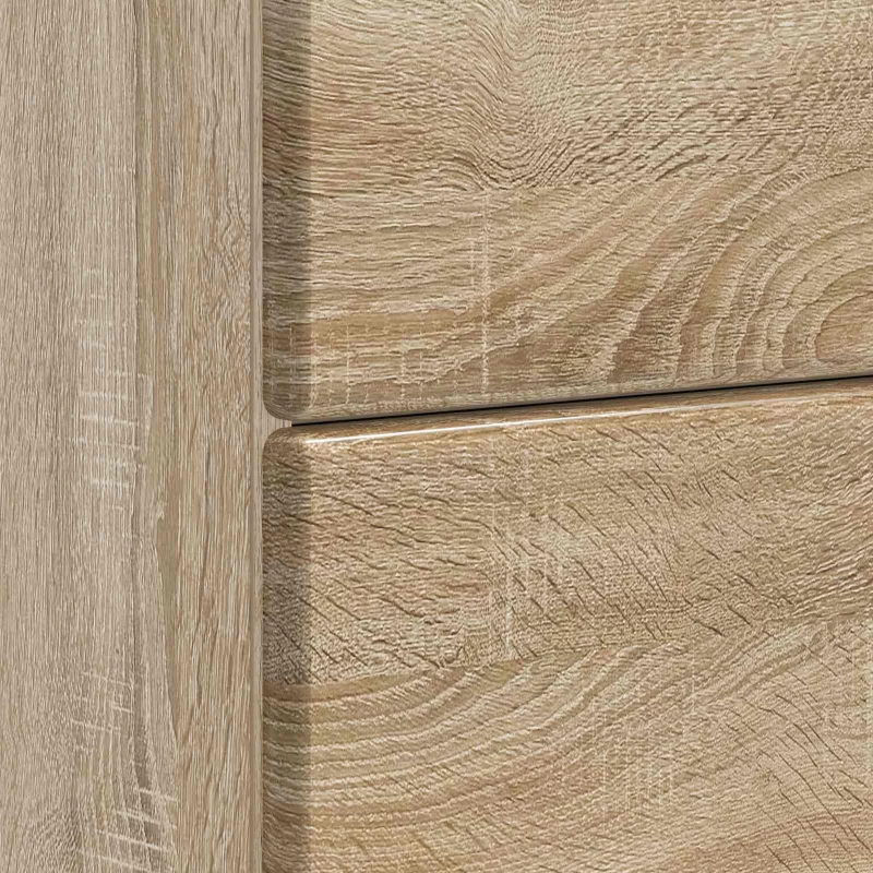 vidaXL Κομοδίνο Sonoma Δρυς 62 x 34,5 x 47,5 εκ Επεξεργασμένο Ξύλο