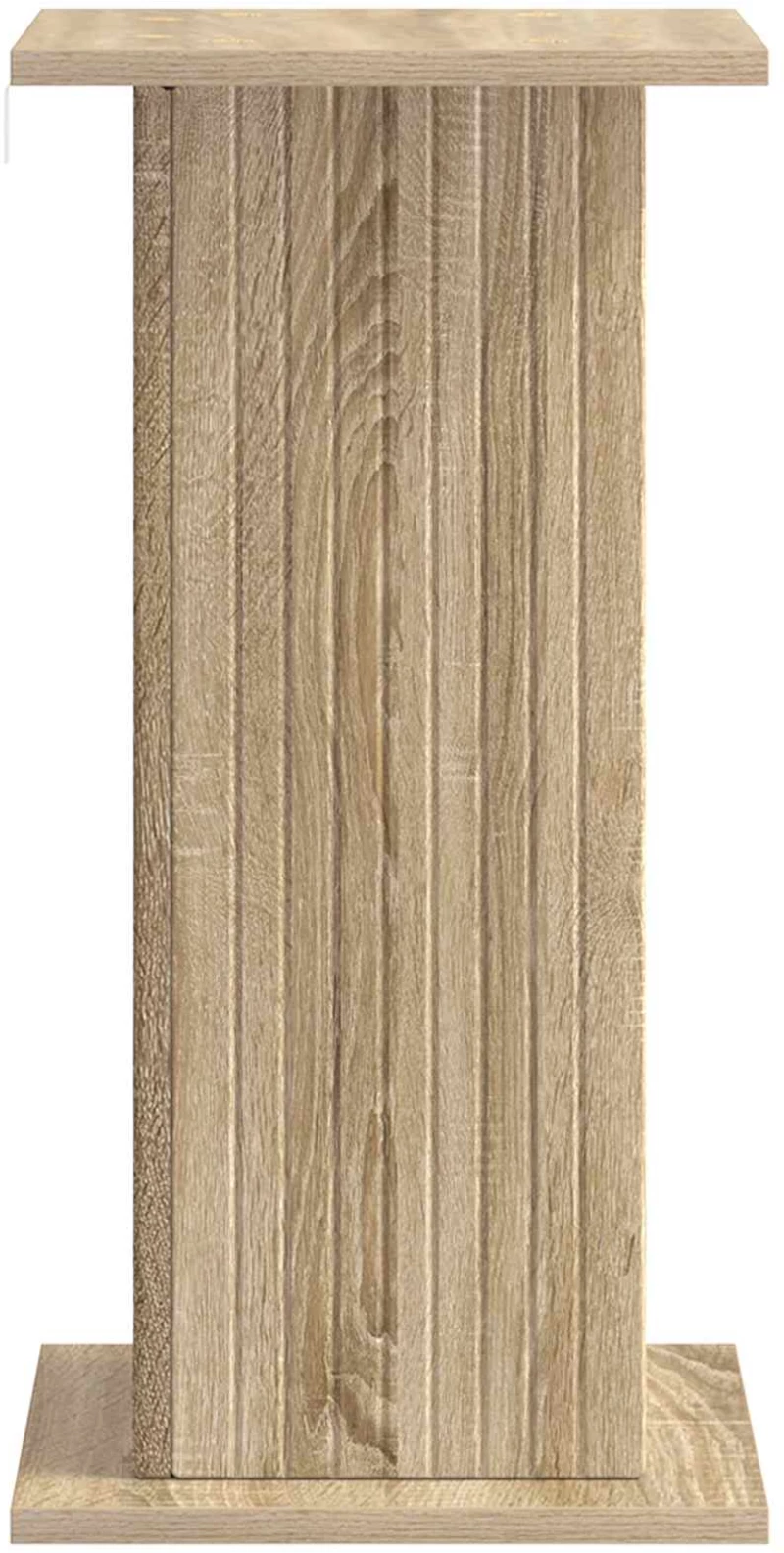 vidaXL Βάση φυτών 2 pcs Sonoma Δρυς 30,5 x 30 x 60,5 εκ