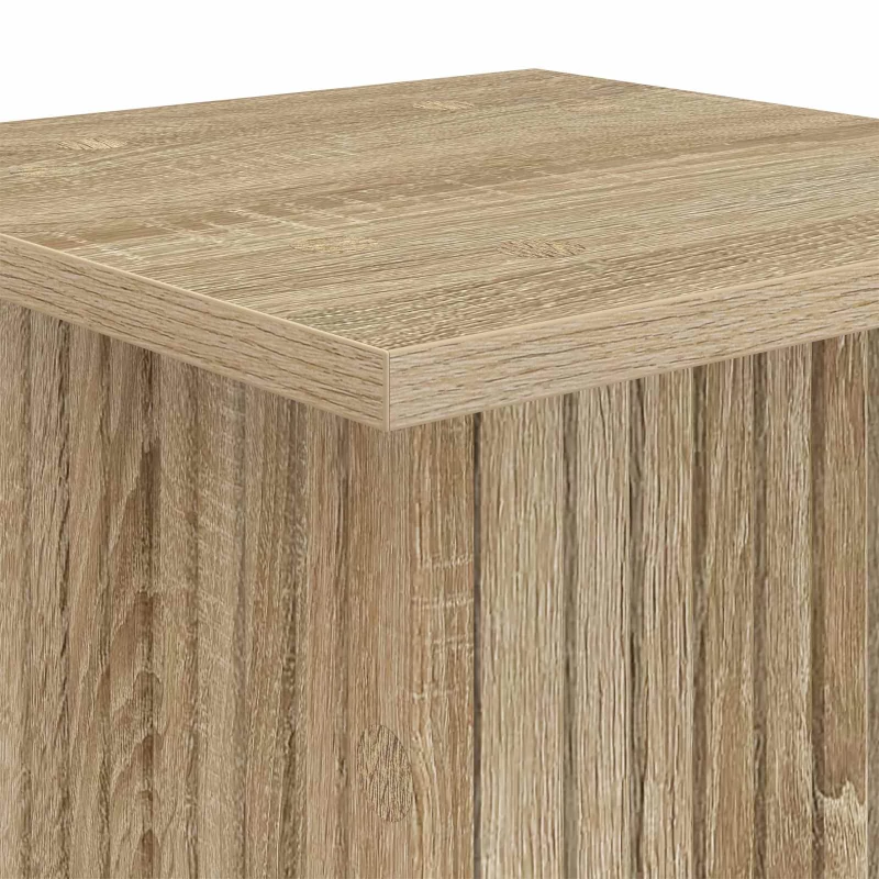 vidaXL Βάση φυτών 2 pcs Sonoma Δρυς 30,5 x 30 x 60,5 εκ