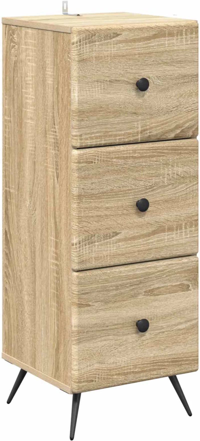 vidaXL Ντουλάπι με Συρτάρια Sonoma Δρυς 33 x 34,5 x 90 εκ