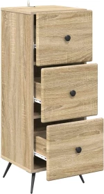 vidaXL Ντουλάπι με Συρτάρια Sonoma Δρυς 33 x 34,5 x 90 εκ