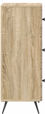 vidaXL Ντουλάπι με Συρτάρια Sonoma Δρυς 33 x 34,5 x 90 εκ