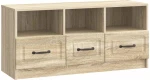 vidaXL Ντουλάπι TV Sonoma Δρυς 102 x 34,5 x 47 εκ Επεξεργασμένο Ξύλο