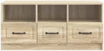 vidaXL Ντουλάπι TV Sonoma Δρυς 102 x 34,5 x 47 εκ Επεξεργασμένο Ξύλο