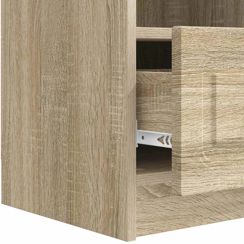 vidaXL Ντουλάπι TV Sonoma Δρυς 102 x 34,5 x 47 εκ Επεξεργασμένο Ξύλο