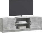 vidaXL Ντουλάπι TV Γκρι Σκυροδέματος 150 x 31 x 47 εκ