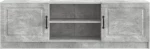 vidaXL Ντουλάπι TV Γκρι Σκυροδέματος 150 x 31 x 47 εκ