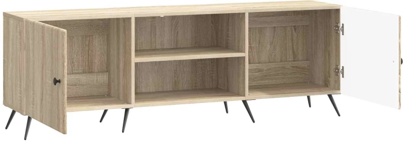 vidaXL Ντουλάπι TV Sonoma Δρυς 150 x 31 x 50 εκ. Επεξεργασμένο Ξύλο