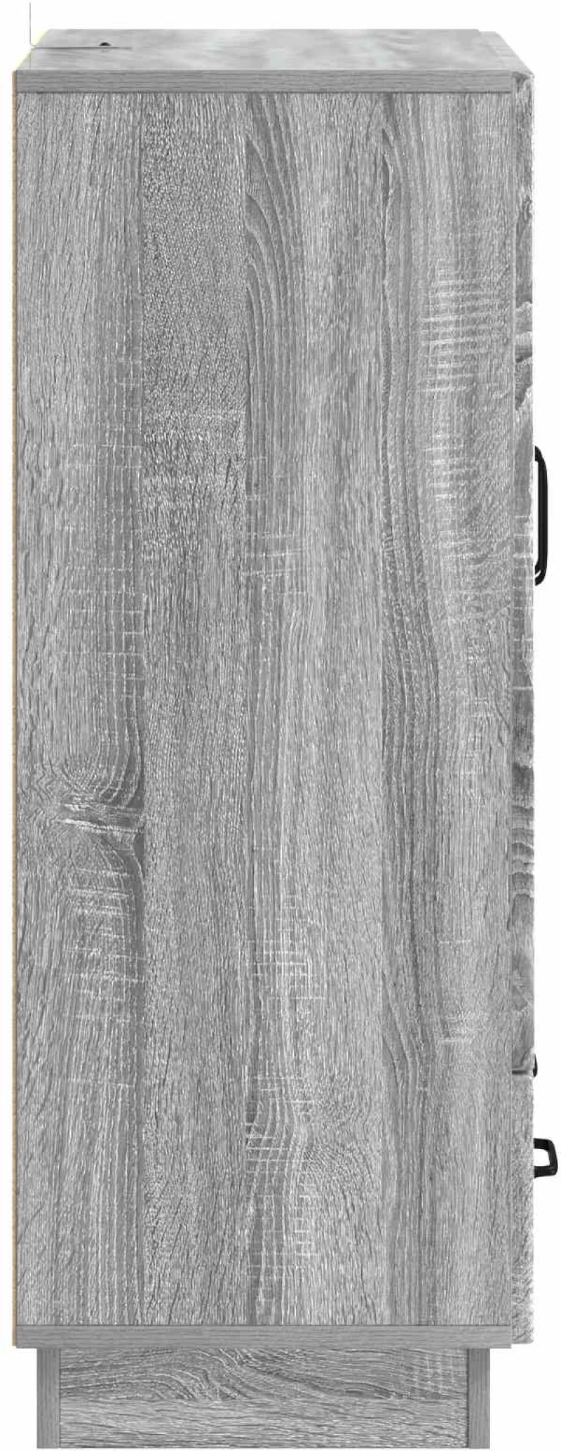 vidaXL Πλαϊνό γραφείο με συρτάρι Γκρι Sonoma 66 x 34,5 x 92 εκ.