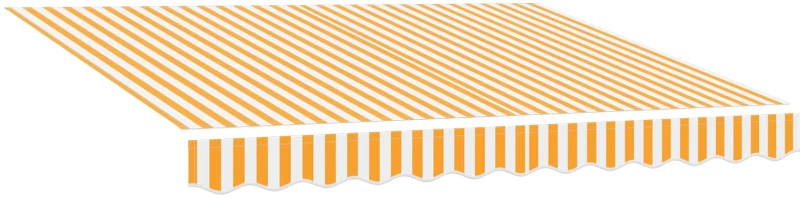 vidaXL Χειροκίνητη αναδιπλούμενη τέντα με LED 2,5 x 2 m