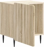 vidaXL Κομοδίνο Sonoma Δρυς 43 x 34,5 x 52 εκ Επεξεργασμένο Ξύλο
