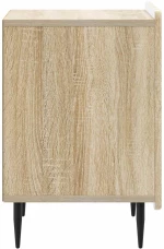 vidaXL Κομοδίνο Sonoma Δρυς 43 x 34,5 x 52 εκ Επεξεργασμένο Ξύλο