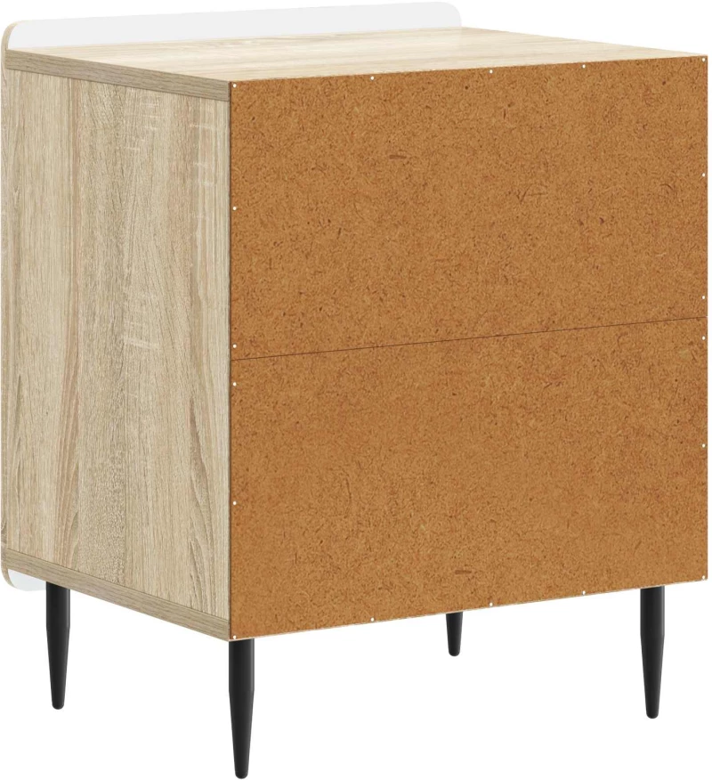 vidaXL Κομοδίνο Sonoma Δρυς 43 x 34,5 x 52 εκ Επεξεργασμένο Ξύλο