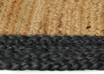 vidaXL Χαλιά χώρου Σκούρο Γκρι 60 x 300 cm Γιούτα