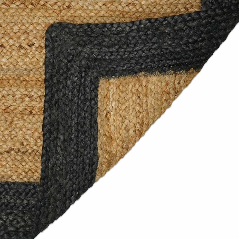 vidaXL Χαλιά χώρου Σκούρο Γκρι 80 x 250 cm Γιούτα
