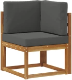 vidaXL Σειρά Καναπέ Εξωτερικού με μαξιλάρι 6 pcs
