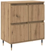 vidaXL Ντουλάπι αποθήκευσης 2 pcs Artisan Oak 60 x 35 x 70 cm