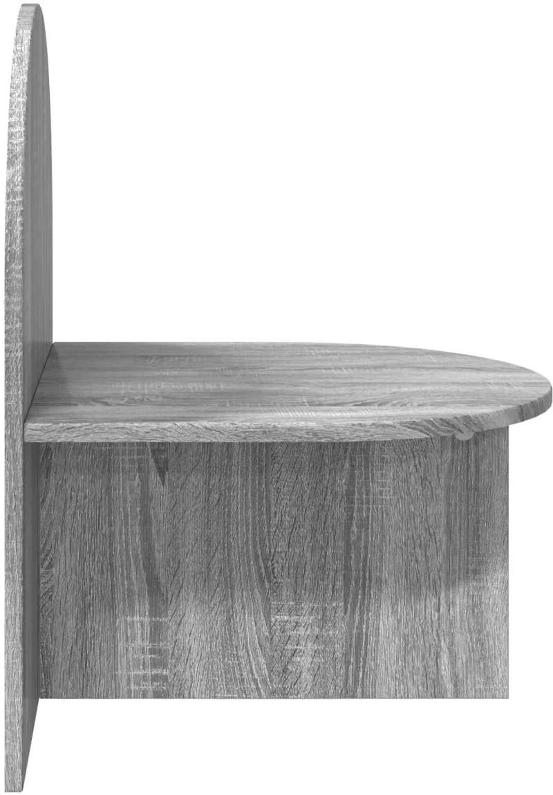 vidaXL Κομοδίνο Γκρι Sonoma 48 x 49 x 65 εκ.