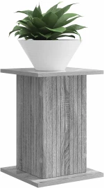 vidaXL Βάση φυτών Γκρι Sonoma 30,5 x 30 x 43 εκ Επεξεργασμένο Ξύλο