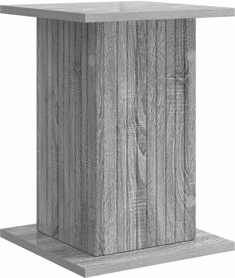 vidaXL Βάση φυτών Γκρι Sonoma 30,5 x 30 x 43 εκ Επεξεργασμένο Ξύλο