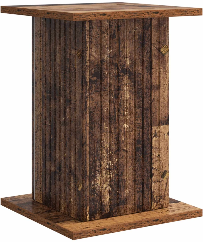 vidaXL Βάση φυτών 2 pcs Παλαιωμένο ξύλο 30,5 x 30 x 43 εκ