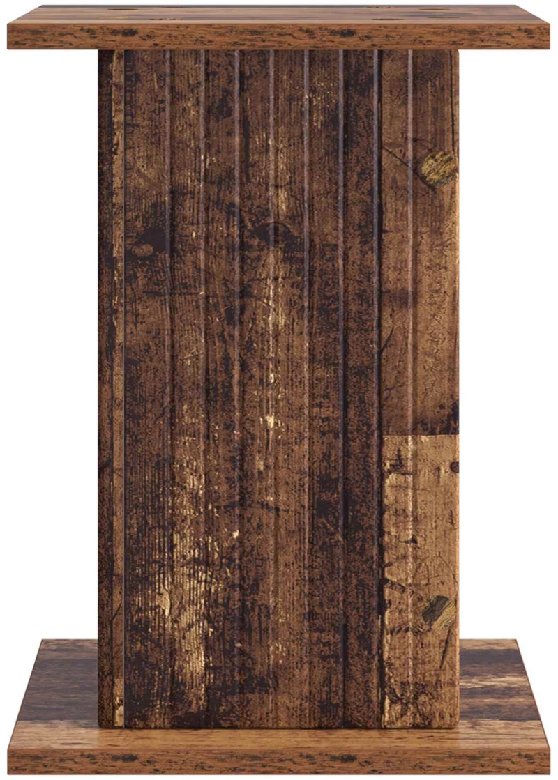 vidaXL Βάση φυτών 2 pcs Παλαιωμένο ξύλο 30,5 x 30 x 43 εκ
