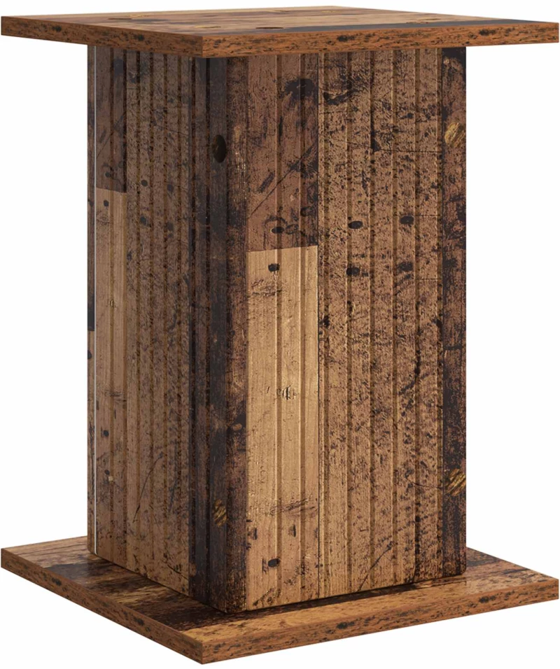 vidaXL Βάση φυτών 2 pcs Παλαιωμένο ξύλο 30,5 x 30 x 43 εκ