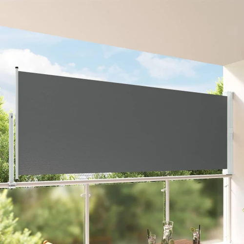 vidaXL Προστασία Πλευράς Ανθρακί 300 x 160 εκ.