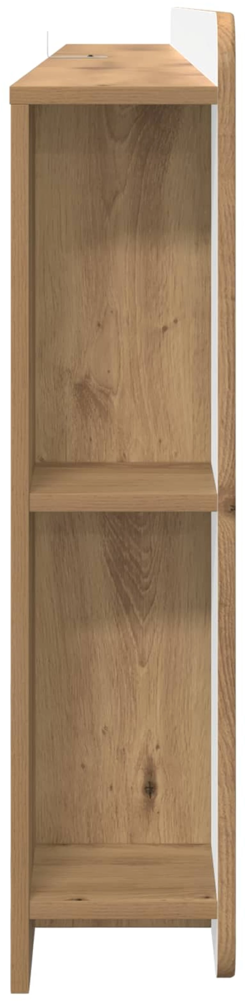 vidaXL Κρεβάτι με Κεφαλάρι Artisan Δρυς Μηχανικά επεξεργασμένο ξύλο