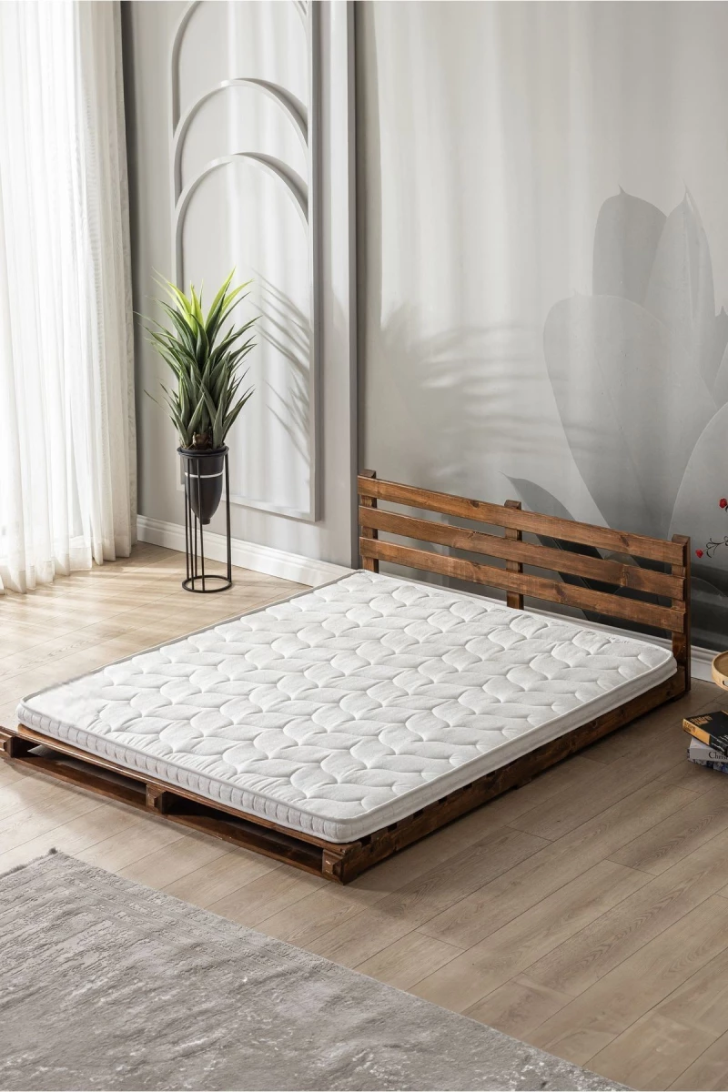 Stewehome Ορθοπεδικό φυσικό στρώμα διπλής όψης 80x200x6 cm