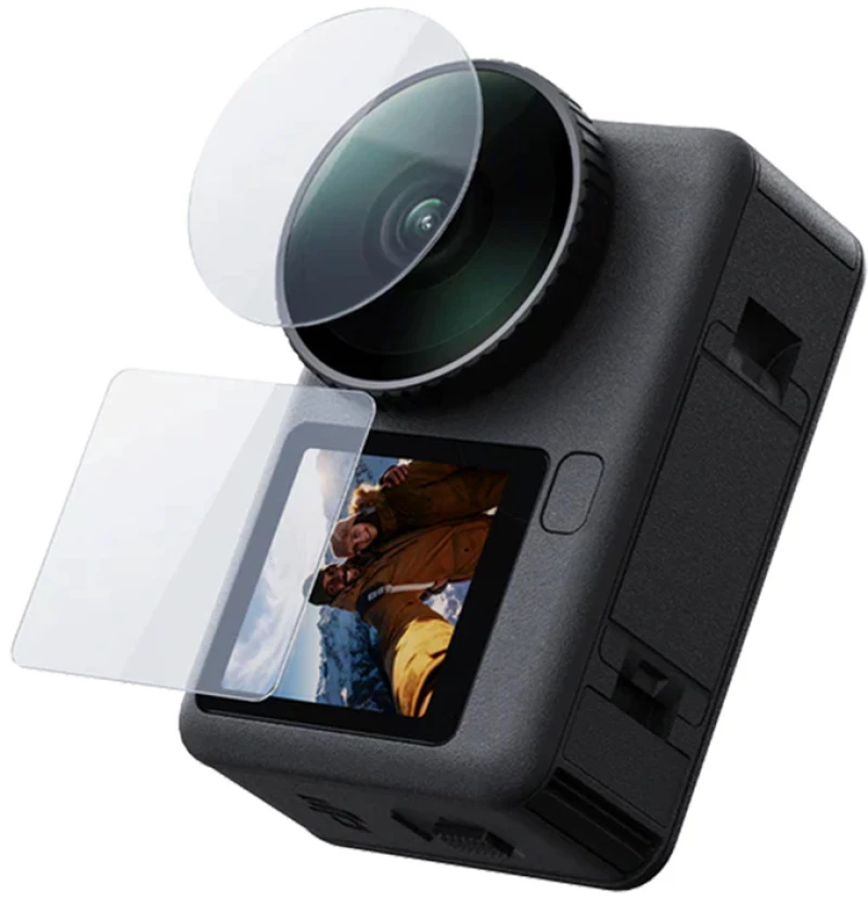 Σετ γυαλιού Telesin για DJI Osmo Action 6 (φακός + οθόνη)