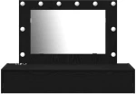 vidaXL Τραπέζι περιποίησης Μαύρο 100 x 40 x 70 εκ. Επεξεργασμένο ξύλο