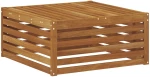 vidaXL Σειρά Καναπέ Εξωτερικού με μαξιλάρι 8 pcs Φυσικό και Ανθρακί