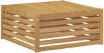 vidaXL Σειρά Καναπέ Εξωτερικού με μαξιλάρι 5 pcs Λευκό και Μπεζ