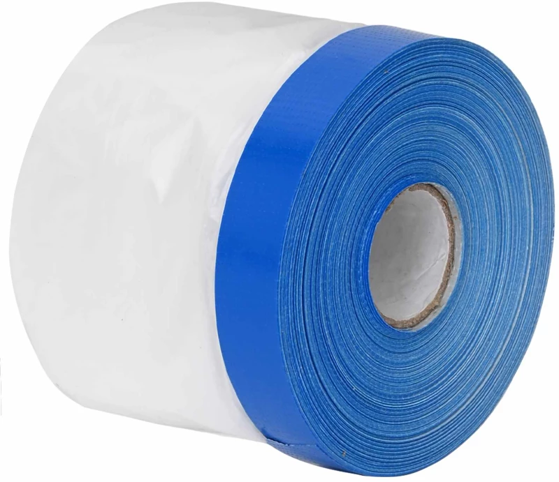 vidaXL Ταινία μάσκας με κόλλα 6 pcs Διαφανές και Μπλε 30 x 2000 εκ.