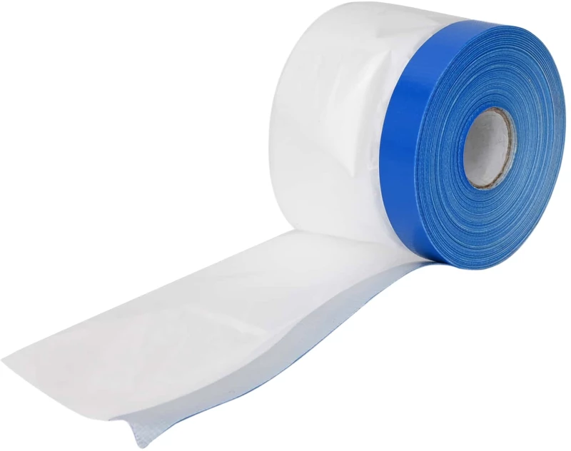 vidaXL Ταινία μάσκας με κόλλα 6 pcs Διαφανές και Μπλε 30 x 2000 εκ.