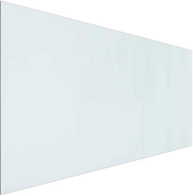 vidaXL Πλάκα Γυαλιού Τζακιού Διαφανές 120 x 60 cm Γυαλί