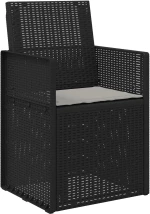 vidaXL Καρέκλες Εστιατορίου Κήπου 2 pcs Ανθρακί και Ανοιχτό γκρι PP