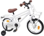 vidaXL Παιδικό Ποδήλατο 12 ίντσες για παιδιά 2-4 ετών Λευκό